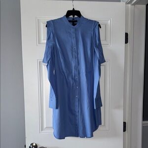 BCBG French Blue Shirt Dress